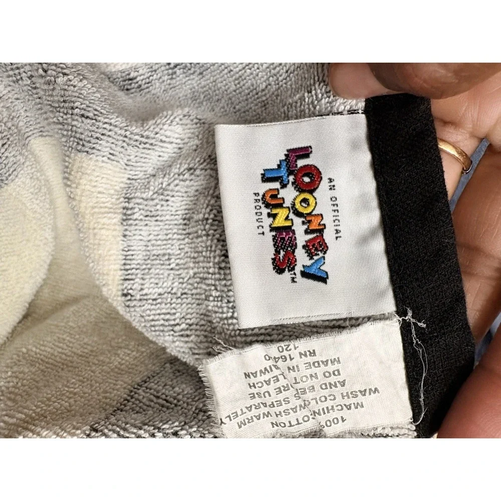 Vintage 1998 Tweety Bird Beach‎ Towel Looney Tunes Florida Cotton